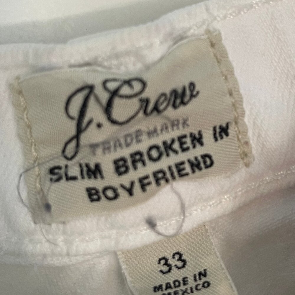 J.Crew Slim Broken In Boyfriend Jeans